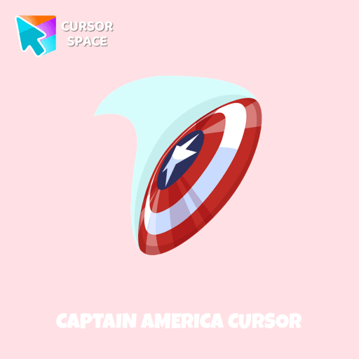 Captain America cursor arrow cursor